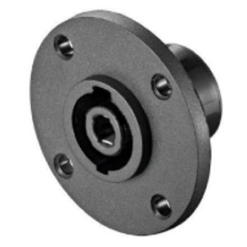 GBC 29.1931.05 - Στρογγυλό βύσμα Speakon panel θηλυκό 4-pin Αντάπτορς Onetrade